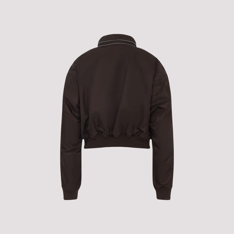 nylon bomber jacket by Selfnex