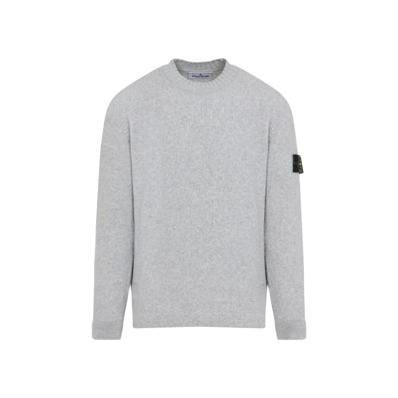 grey wool sweater by Selfnex
