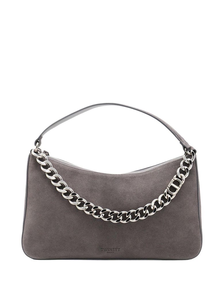 grey melange polyester cotton bags by Selfnex