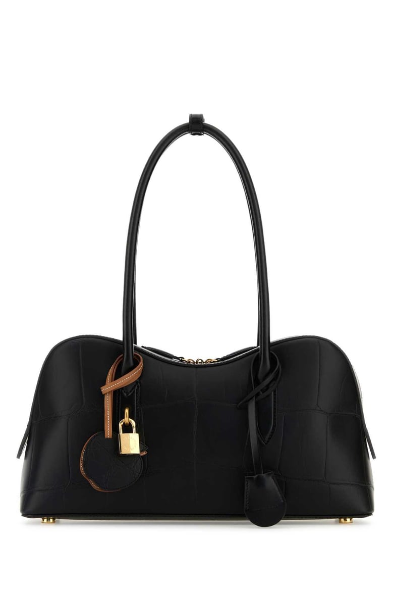 black leather bags by Selfnex