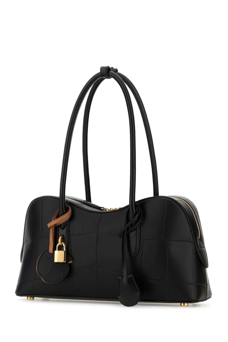 black leather bags by Selfnex