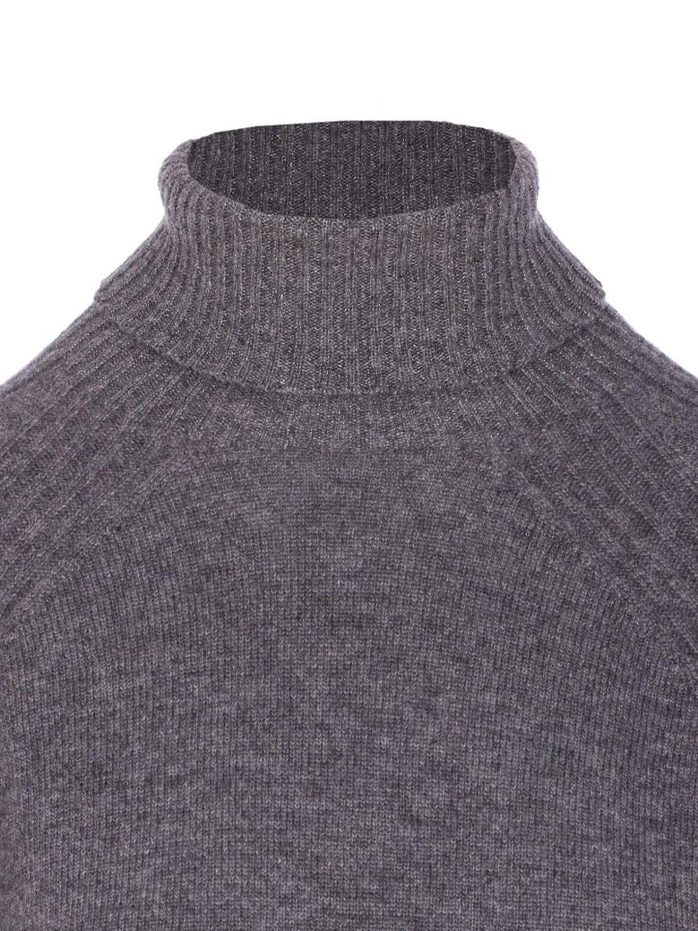 grey wool sweater by Selfnex