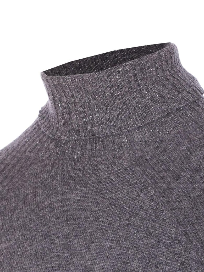 grey wool sweater by Selfnex
