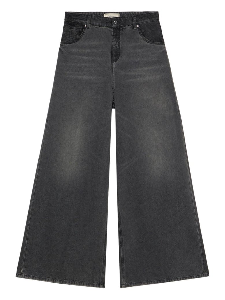 grey 100% co clothing jeans by Selfnex