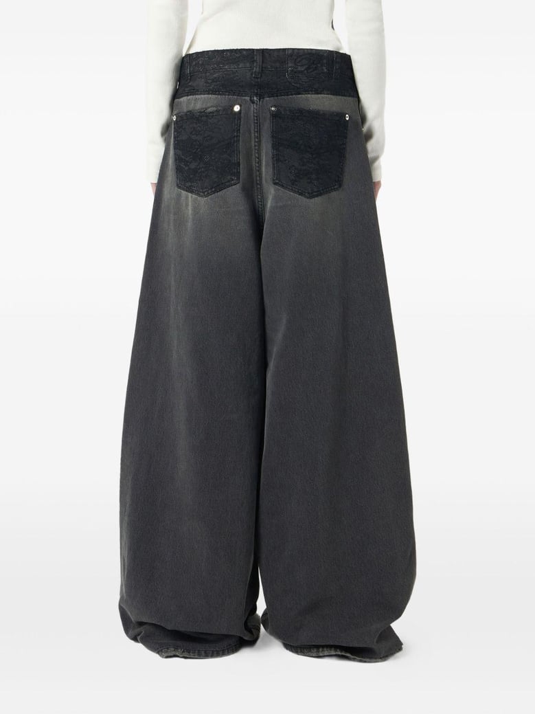 grey 100% co clothing jeans by Selfnex