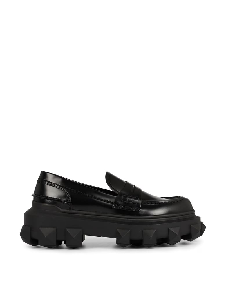 trackstud loafers by Selfnex