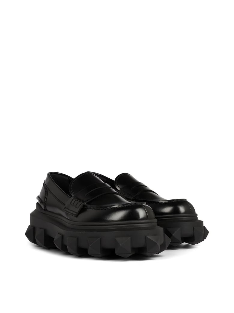 trackstud loafers by Selfnex