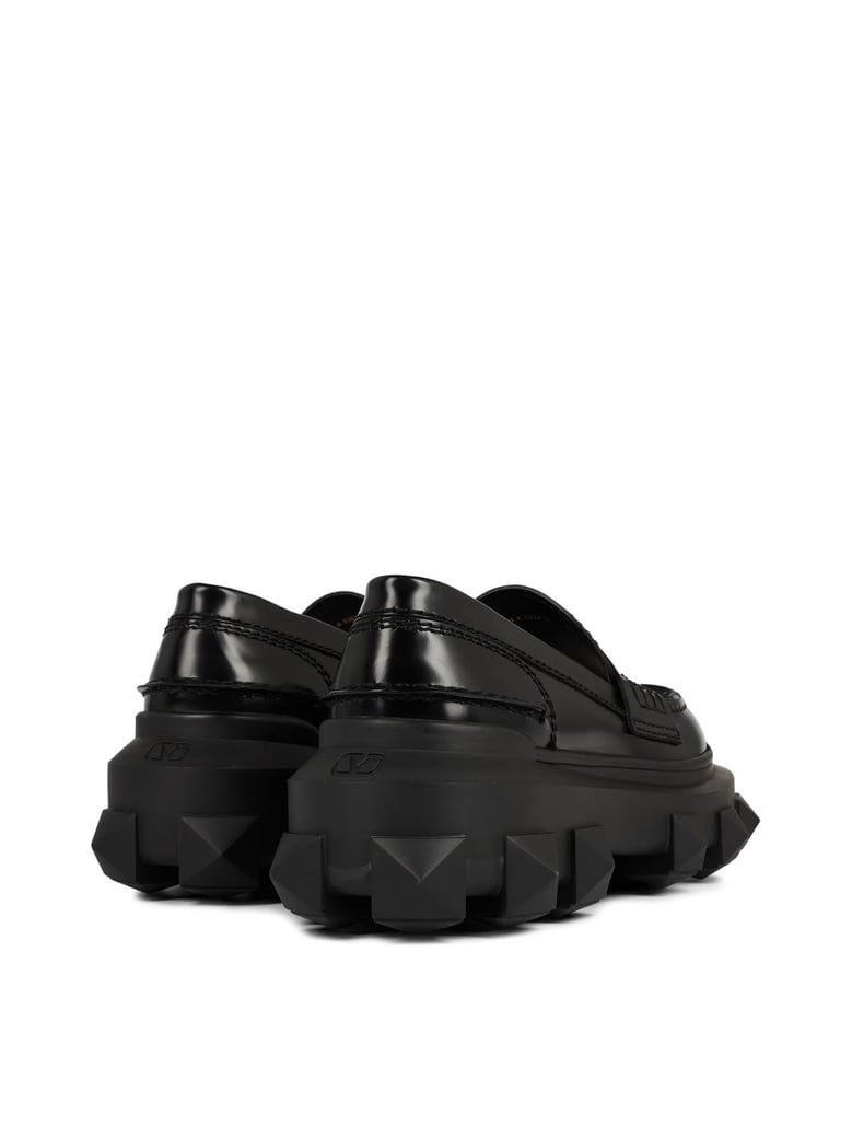 trackstud loafers by Selfnex