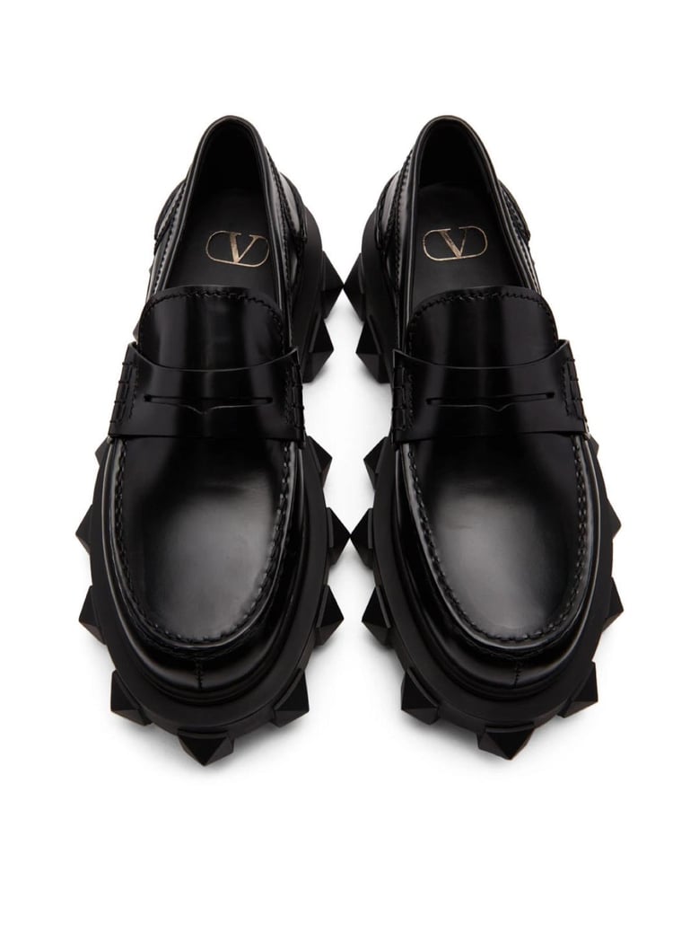trackstud loafers by Selfnex
