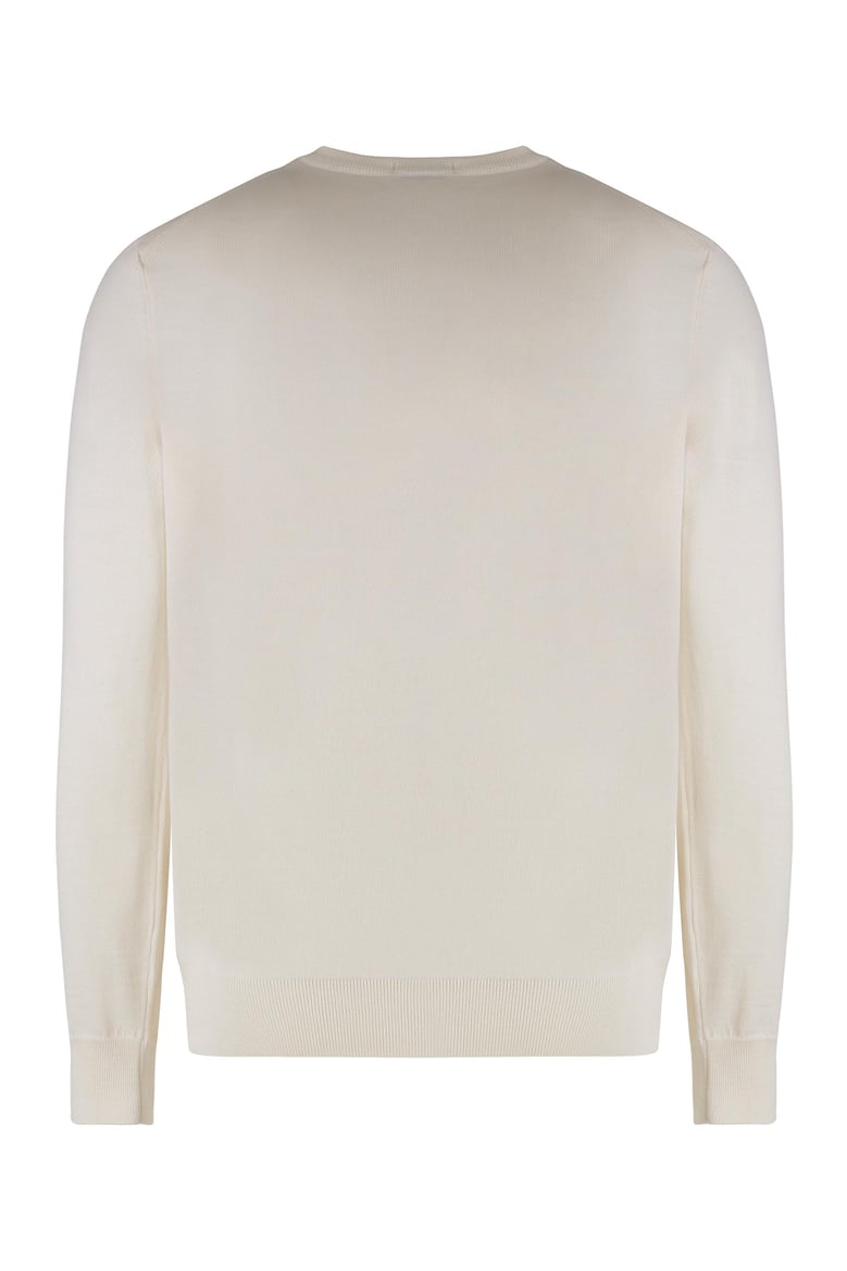 virgin wool crew-neck sweater by Selfnex