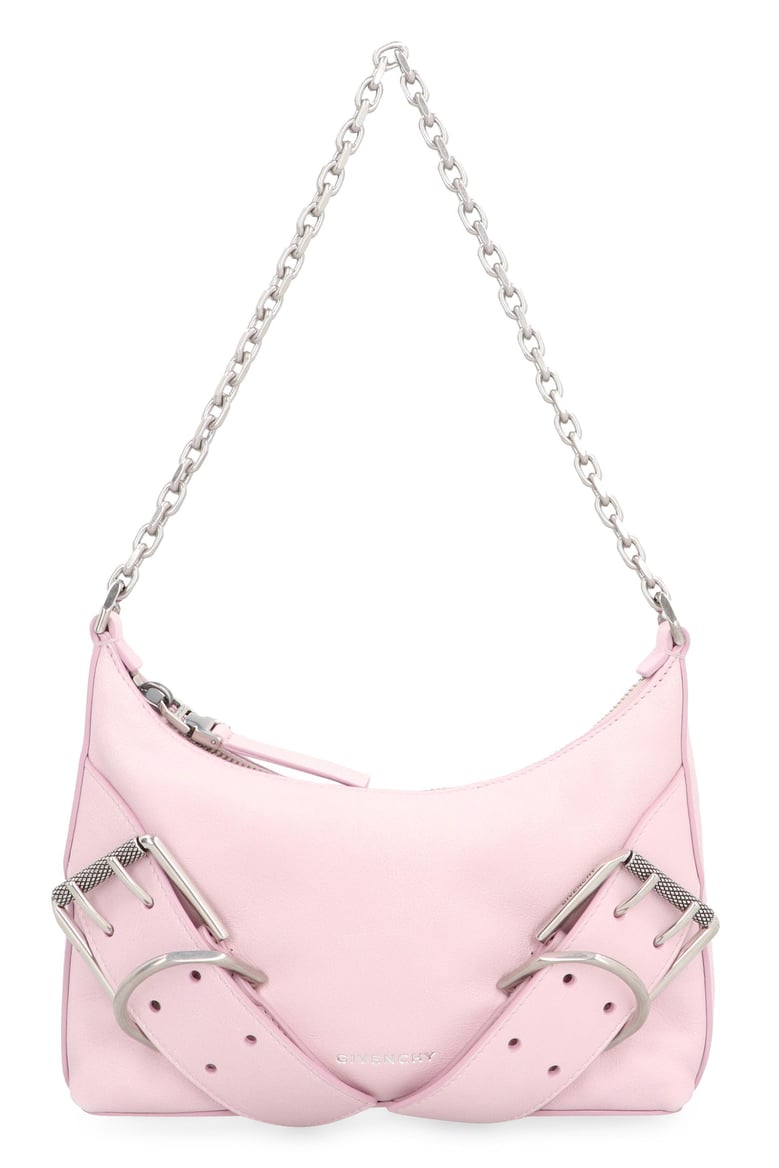 voyou leather shoulder bag by Selfnex