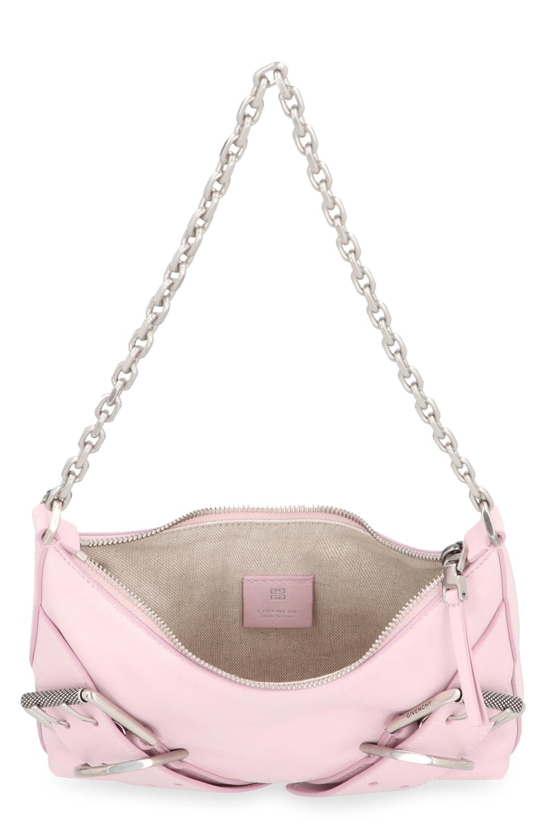 voyou leather shoulder bag by Selfnex