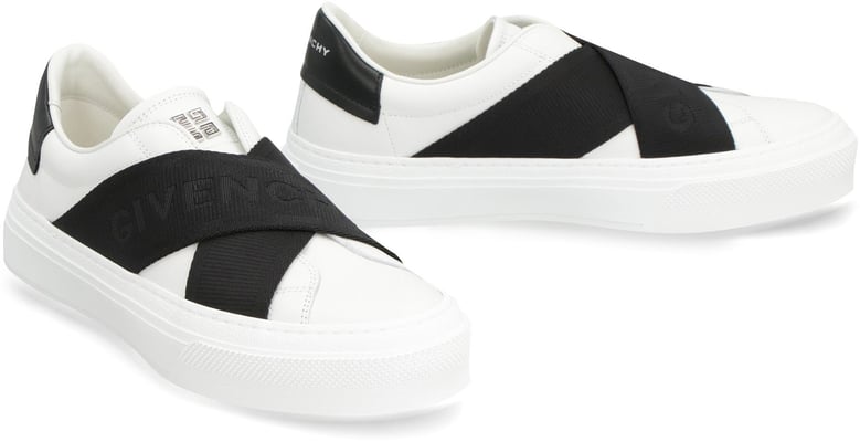 city sport leather sneakers by Selfnex
