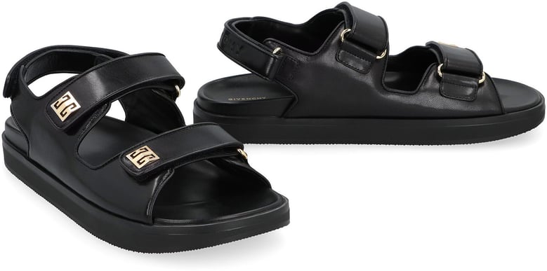 4g leather sandals by Selfnex