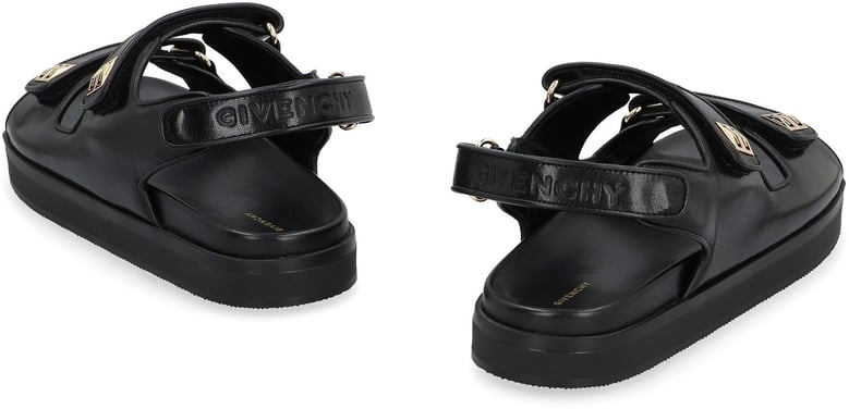 4g leather sandals by Selfnex