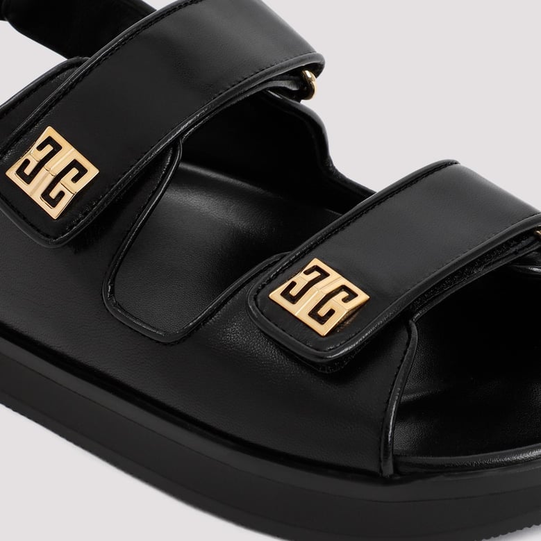 4g leather sandals by Selfnex
