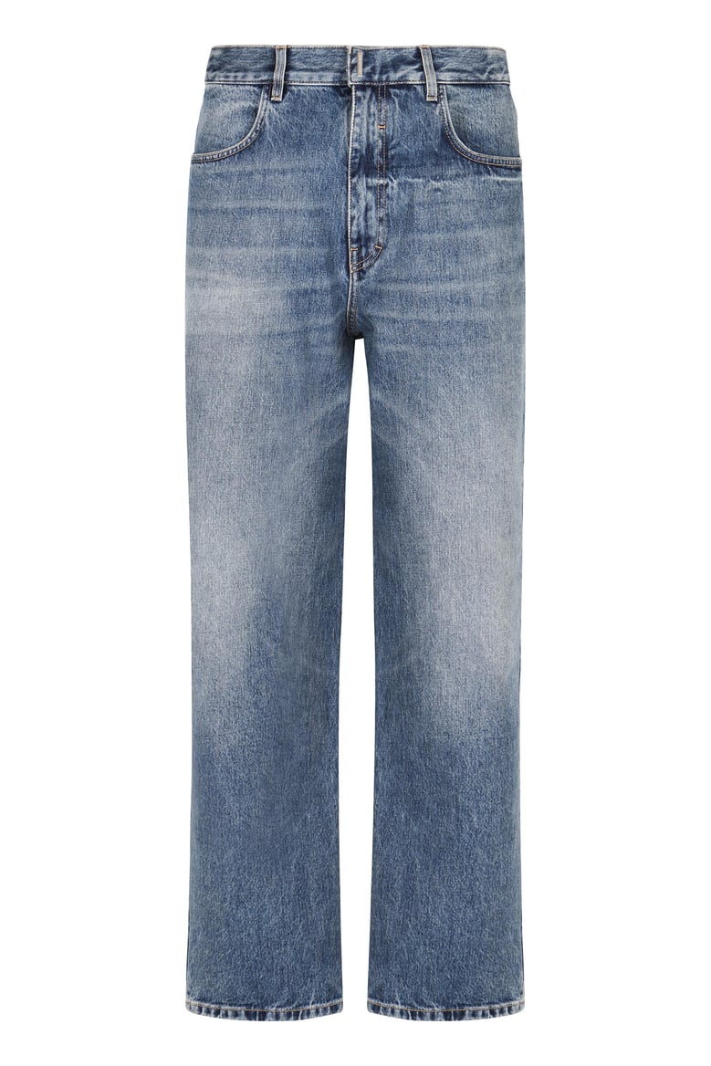 straight leg jeans by Selfnex