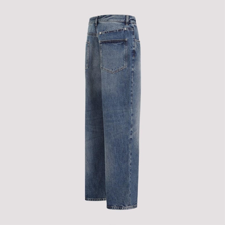 straight leg jeans by Selfnex