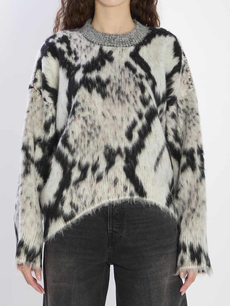 python-print sweater by Selfnex