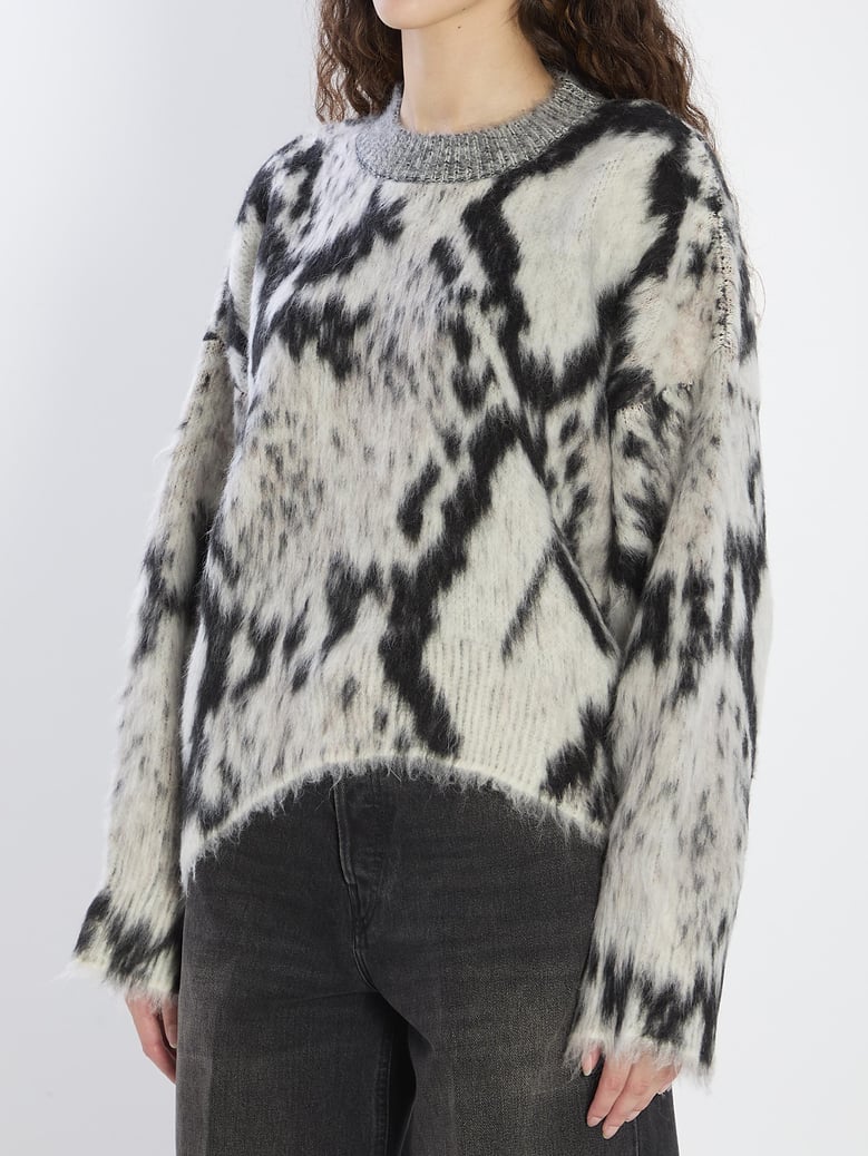 python-print sweater by Selfnex