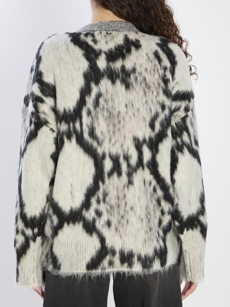 python-print sweater by Selfnex