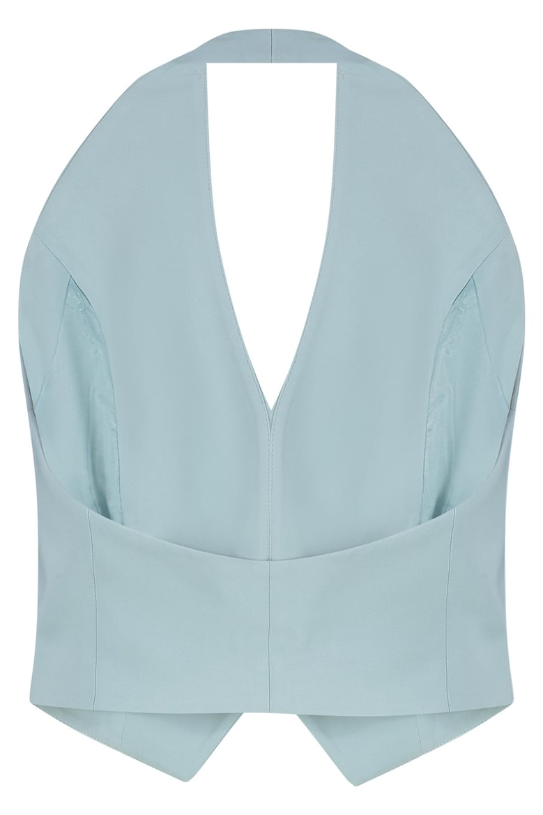 moretta single-breasted vest by Selfnex