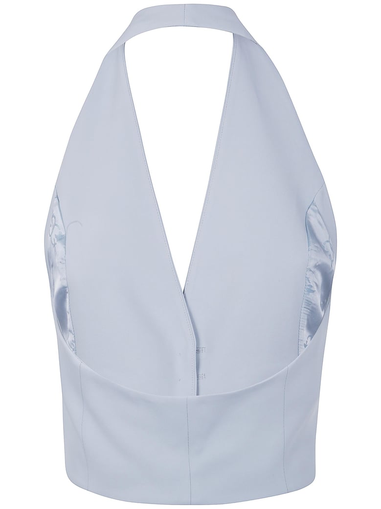 moretta single-breasted vest by Selfnex