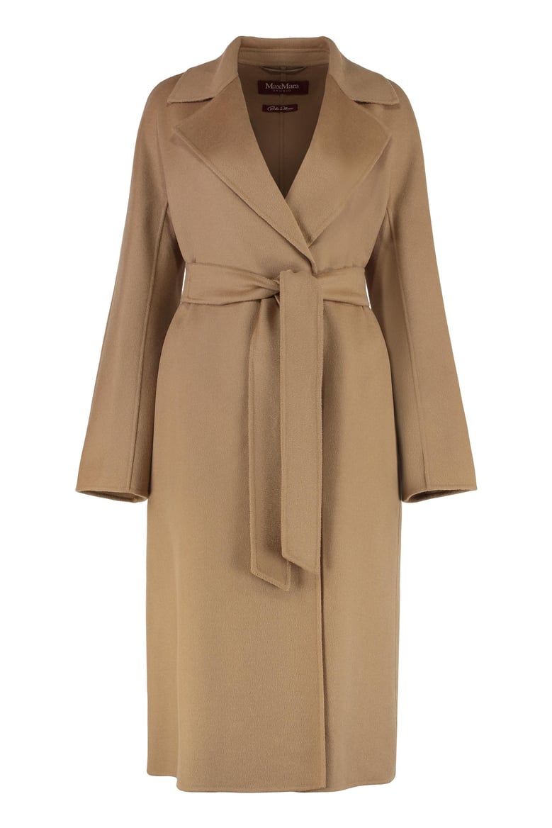 cles wool and cashmere coat by Selfnex