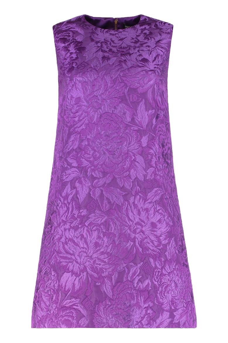 jaquard mini dress by Selfnex