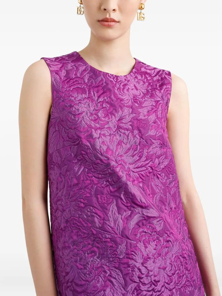 jaquard mini dress by Selfnex
