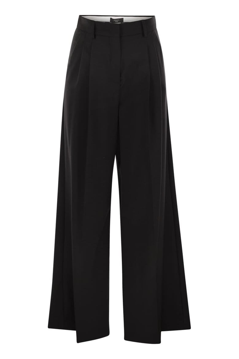adelfi - stretch wool trousers by Selfnex