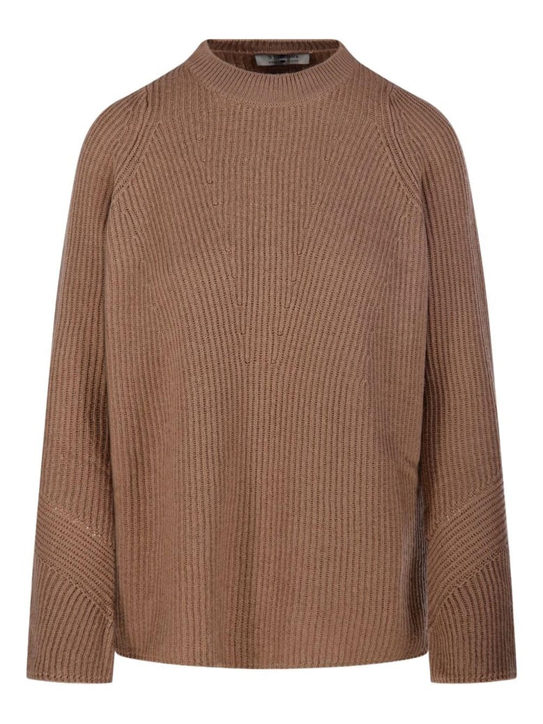 crew neck wool sweater by Selfnex