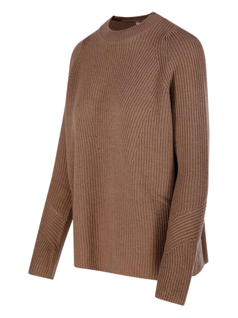 crew neck wool sweater by Selfnex
