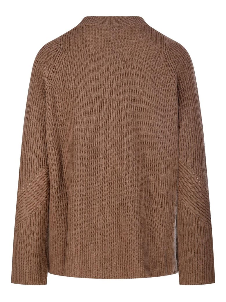 crew neck wool sweater by Selfnex
