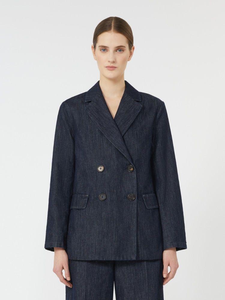 sara jacket blue by Selfnex