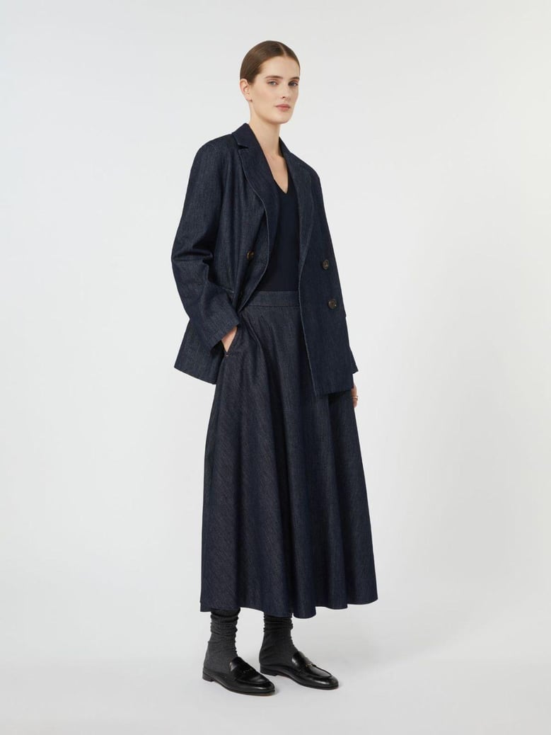 sara jacket blue by Selfnex