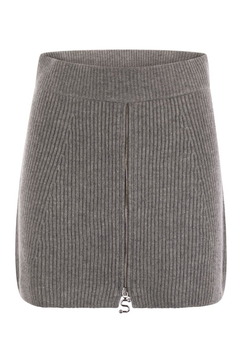 refolo - wool and cashmere skirt by Selfnex