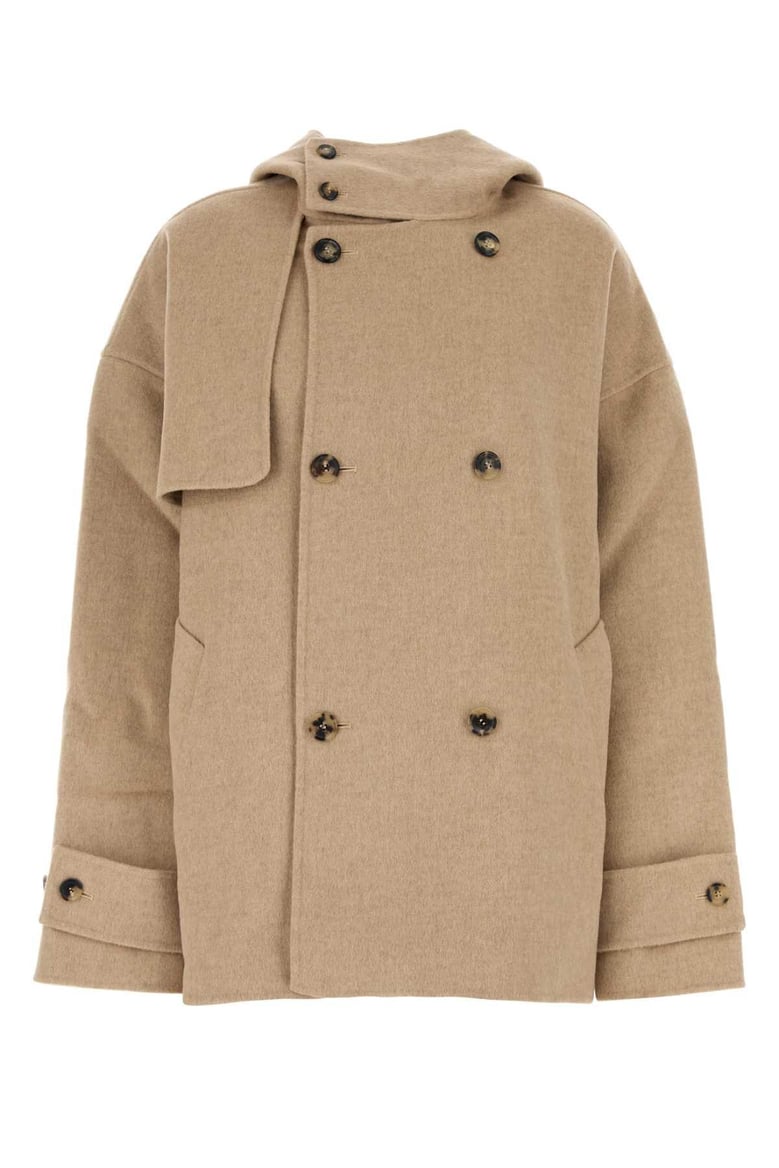 oversize peacoat by Selfnex
