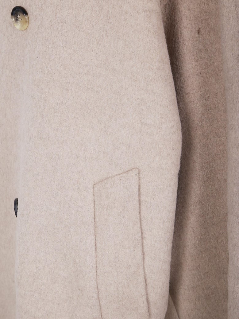 oversize peacoat by Selfnex