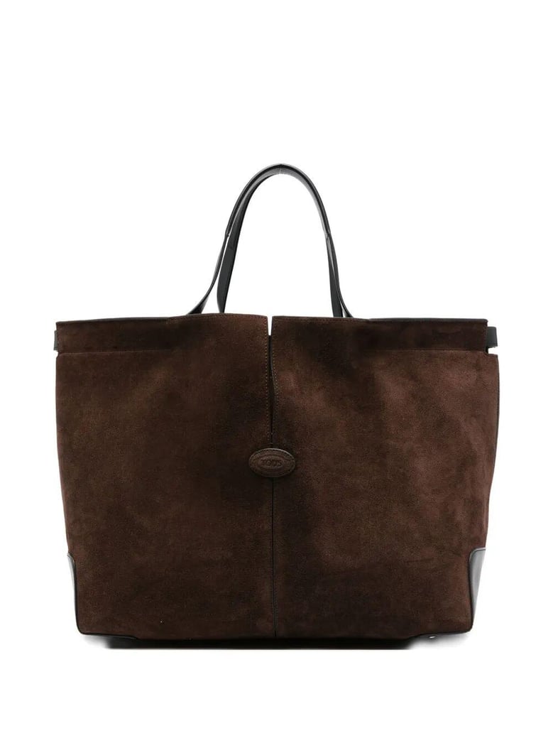 di bag folio medium in suede by Selfnex