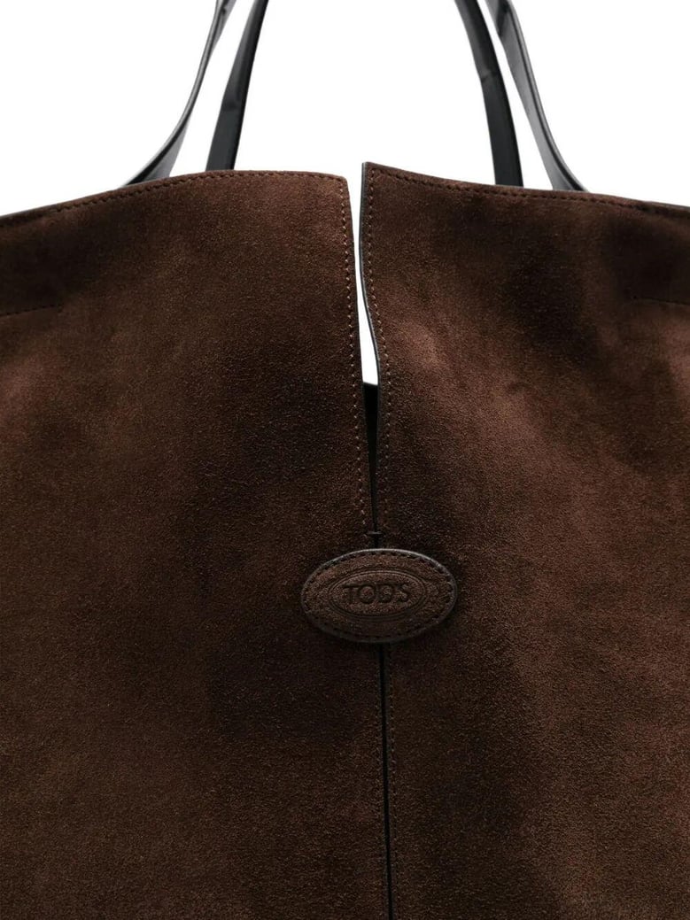 di bag folio medium in suede by Selfnex