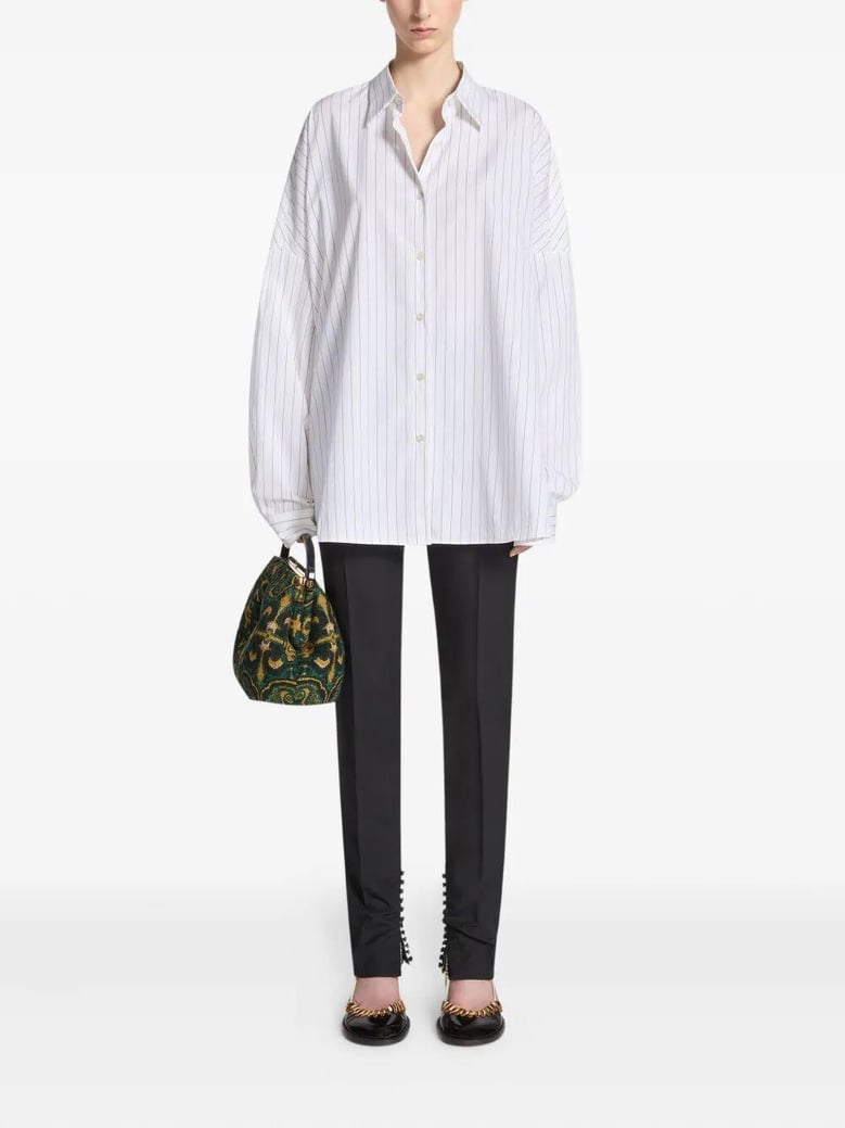 casia striped shirt by Selfnex