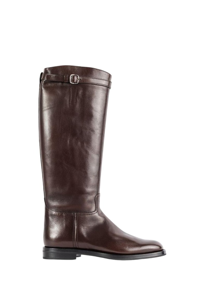 michelle leather boots by Selfnex
