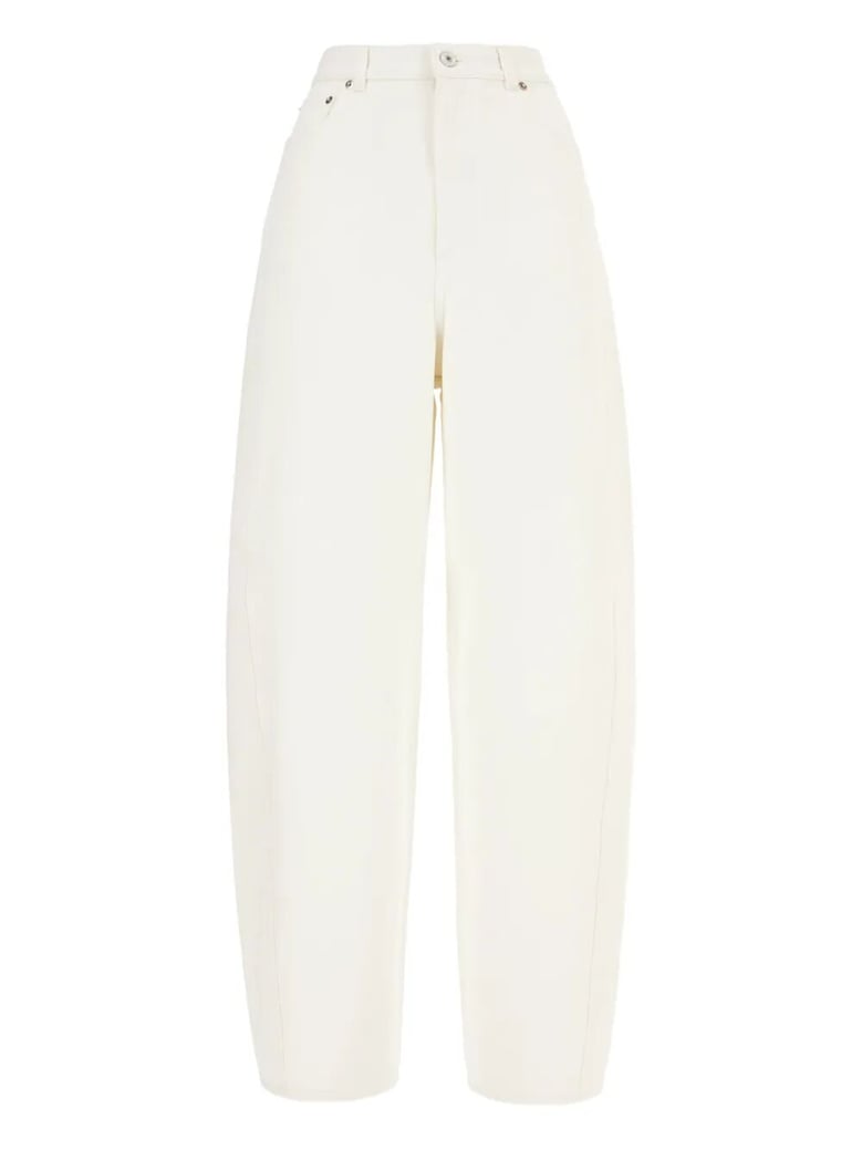 cocoon denim pants by Selfnex