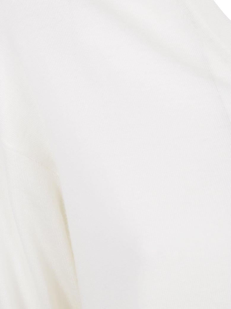 long sleeve v-neck extrafine sweater by Selfnex