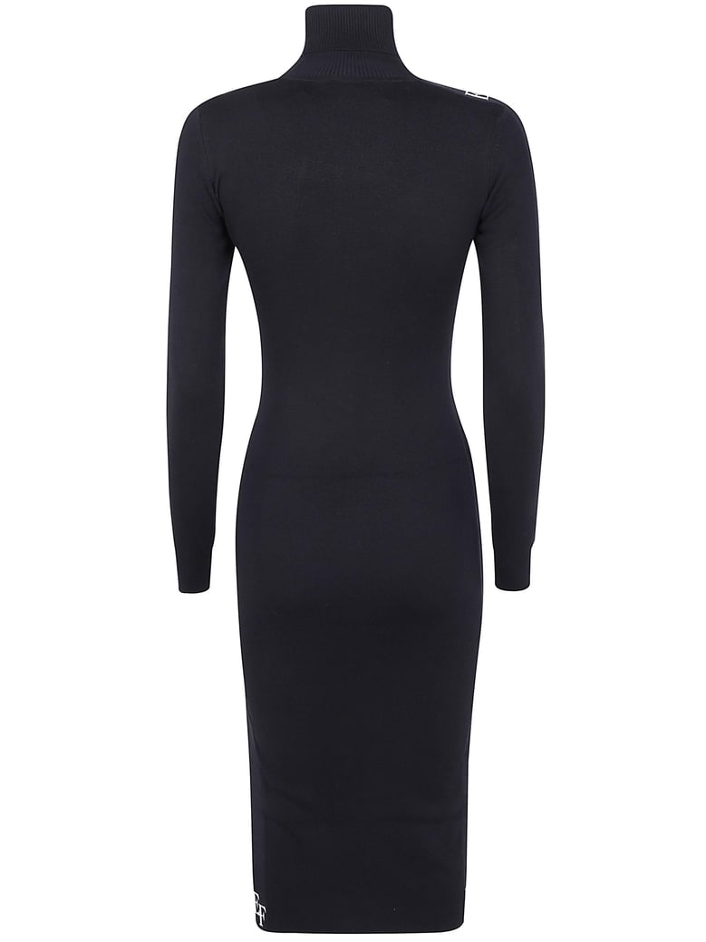 long sleeve knitted dress by Selfnex