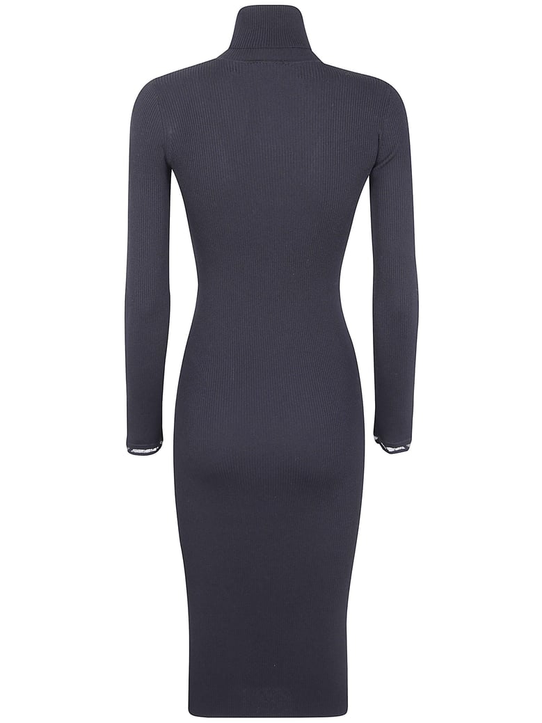 long sleeve dress with belt by Selfnex