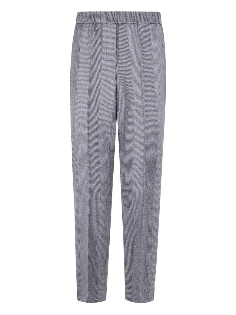 stretch waisted trousers by Selfnex