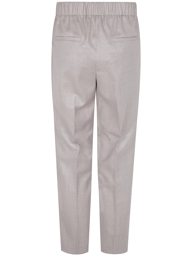micro pied de poule trousers by Selfnex