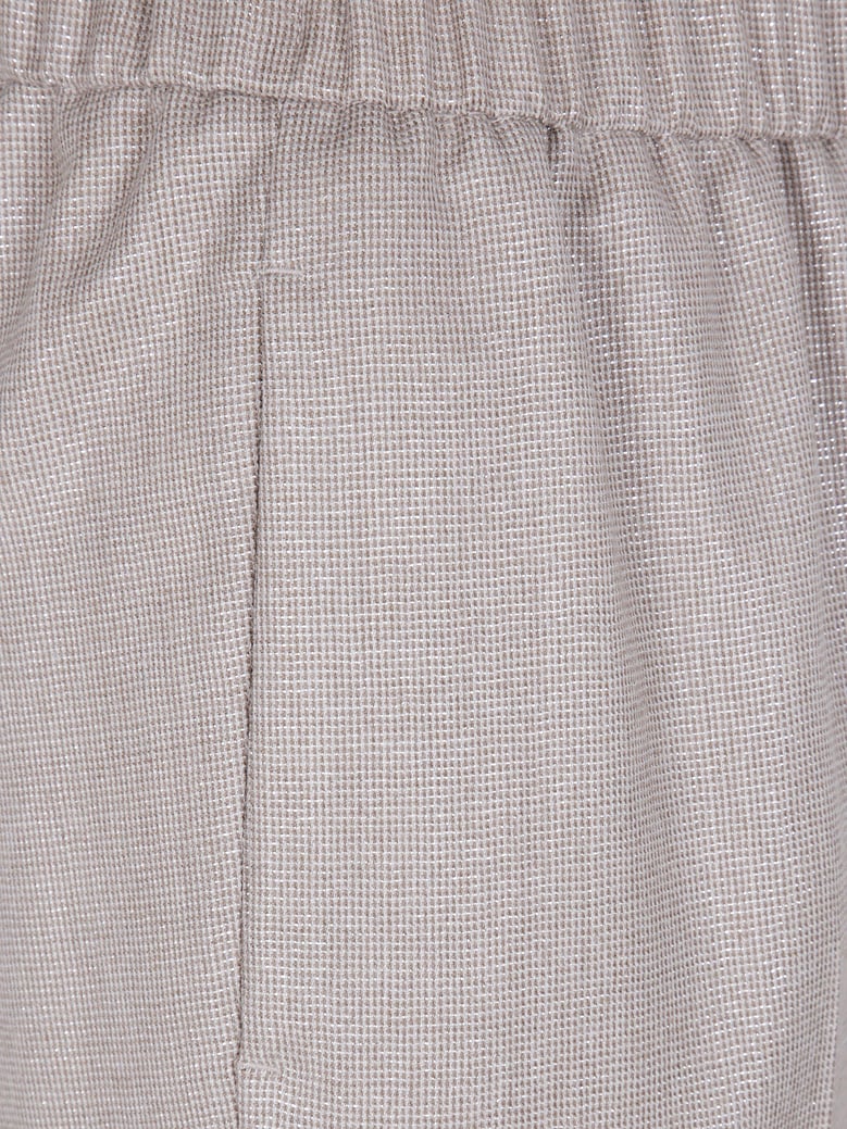 micro pied de poule trousers by Selfnex